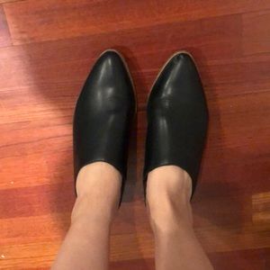 Madewell Black mules!